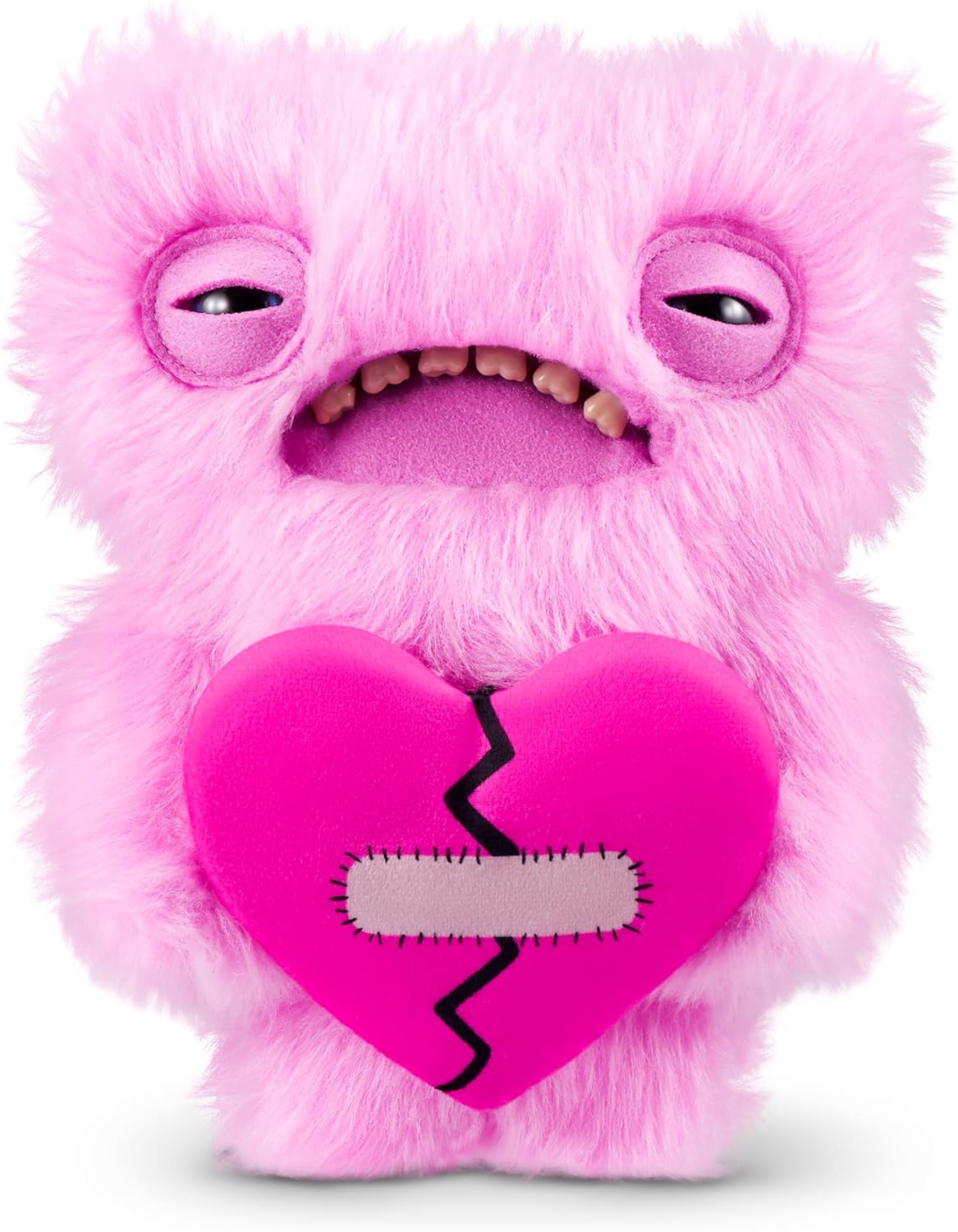 Fuggler Love Fugg by ZURU Funny Ugly Monster, Plush, Collectible, Toy (Love Fugg - Refres-Pink)