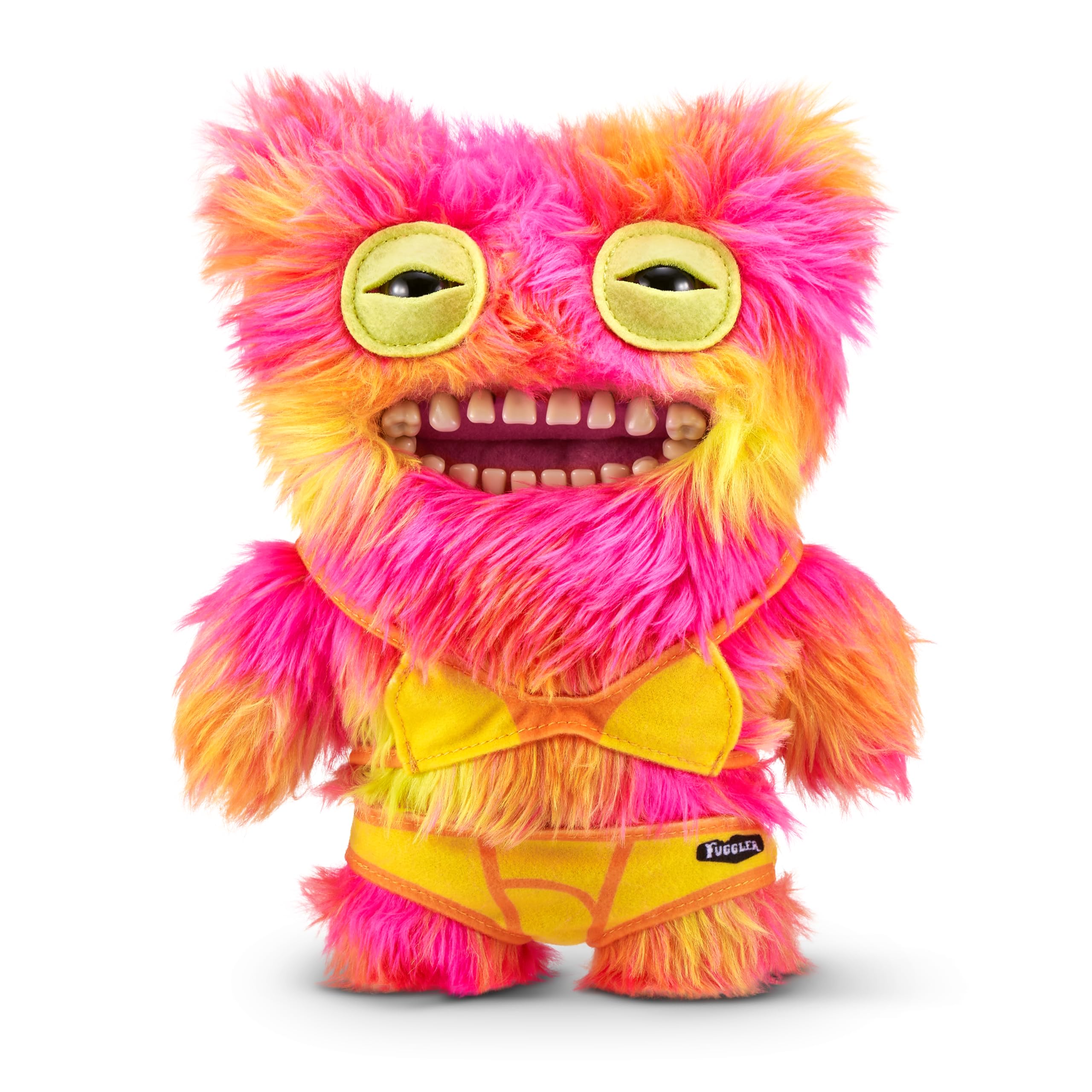 Fuggler Vacay Vibes by ZURU, Funny Ugly Monster, Plush, Collectible, Toy (Cod Father - Multi)