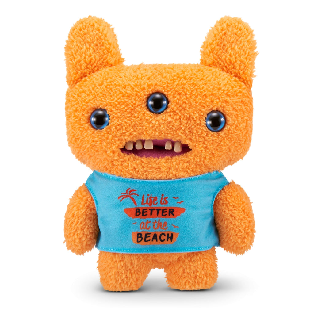 Fuggler Vacay Vibes by ZURU, Funny Ugly Monster, Plush, Collectible, Toy (Cod Father - Multi)