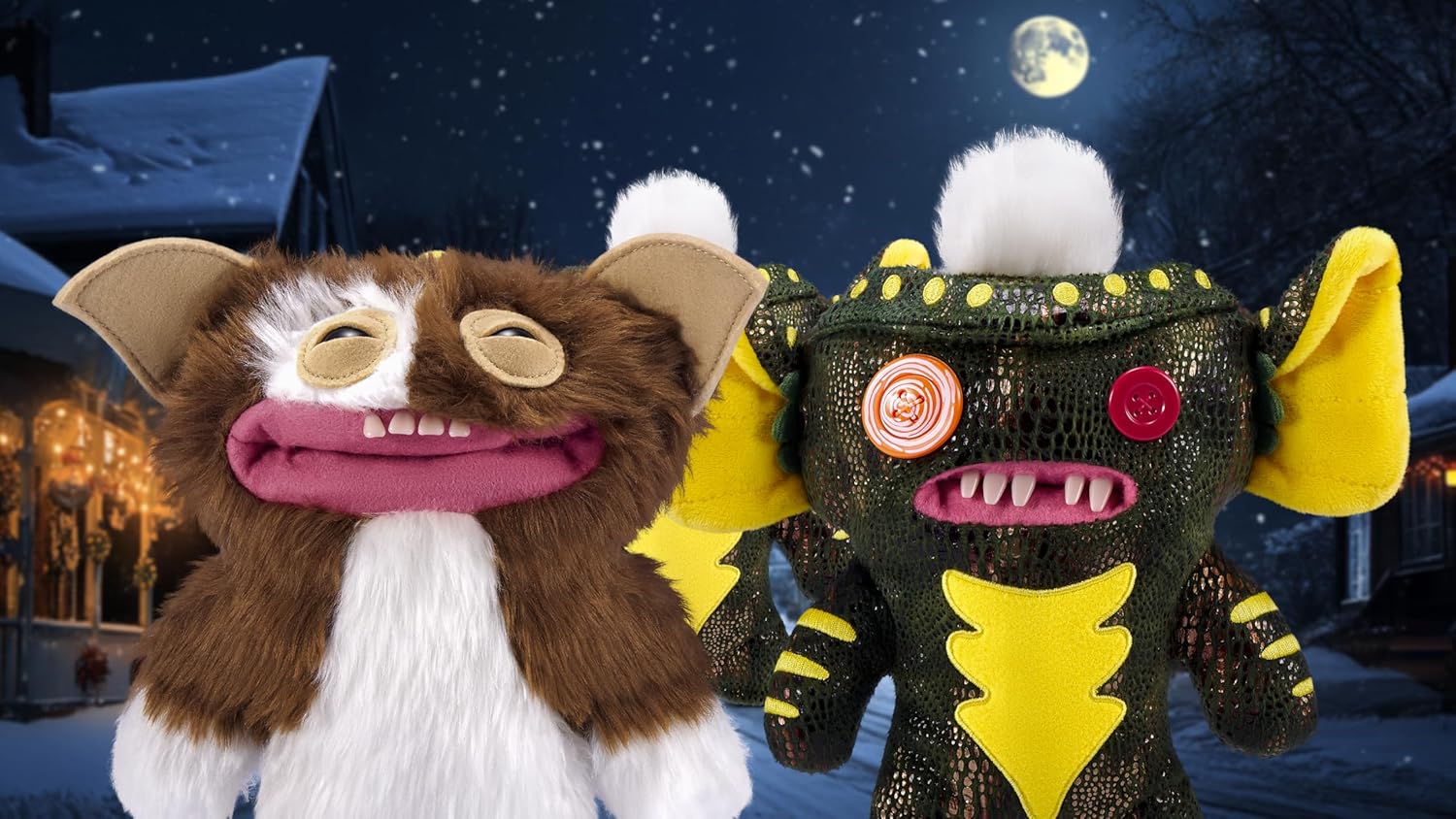 Fuggler Gremlins 9-inch Assortment Series 1 (Gizmo) by ZURU, Funny Ugly Monster Gremlins Plush Toy