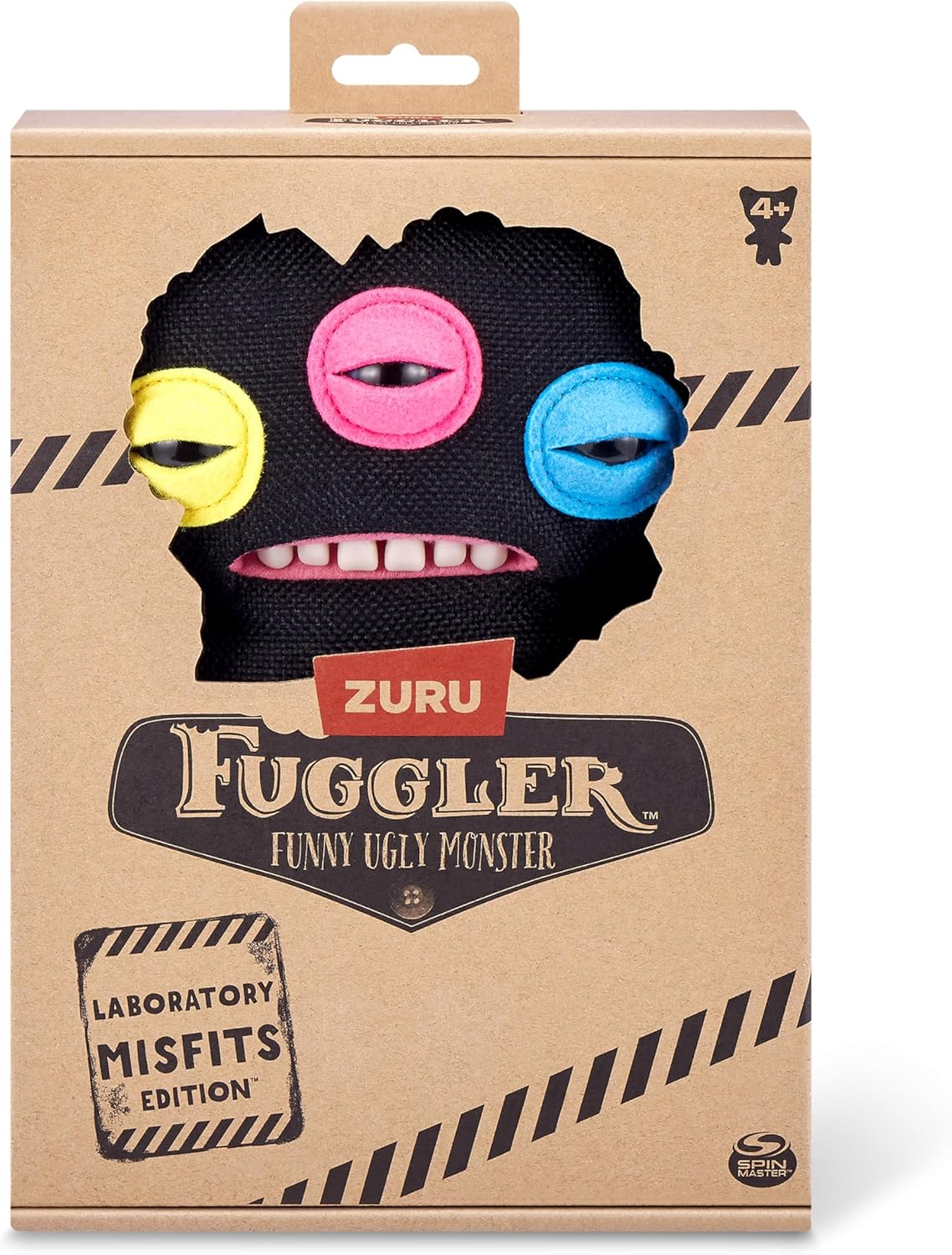 Fuggler Laboratory Misfits by ZURU Funny Ugly Monster, Plush, Collectible, Silly, Toy (Annoyed Alien)