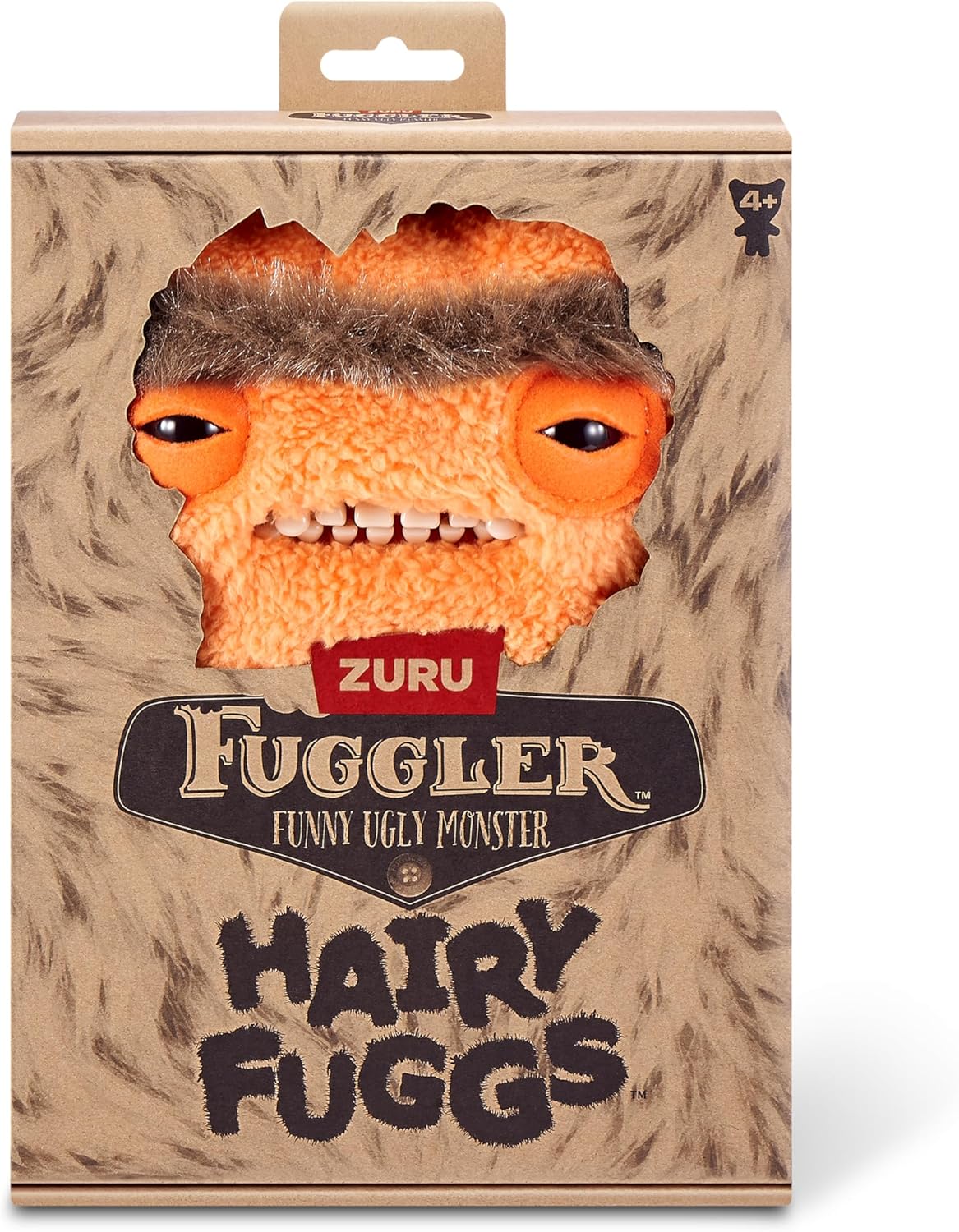 Fuggler Hairy Fuggs 9-inch Series 1 by ZURU, Funny Ugly Monster Plush Toy
